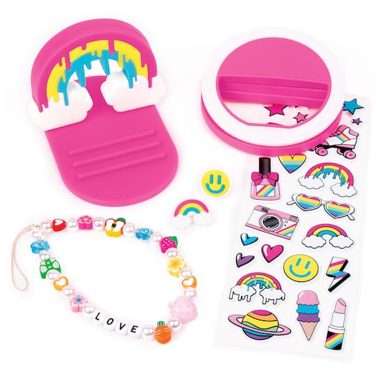 Make It Real™ 3C4G Customize Your Phone Case Tech Accessories Set